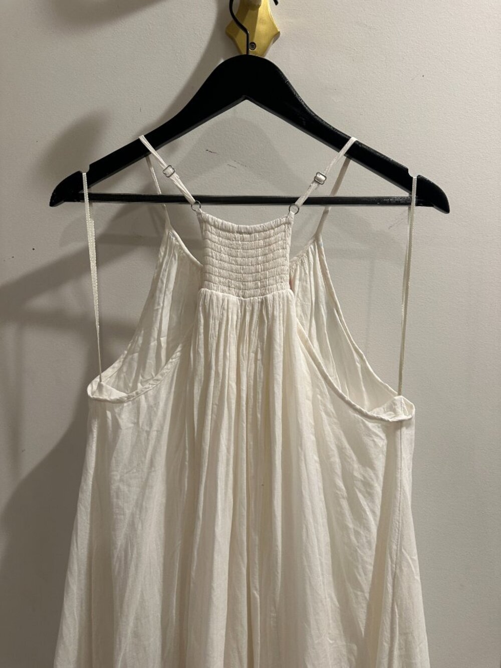 FREE PEOPLE Tip Toeing Tulip Midi Dress in Whisper White Size Small - Picture 8 of 13
